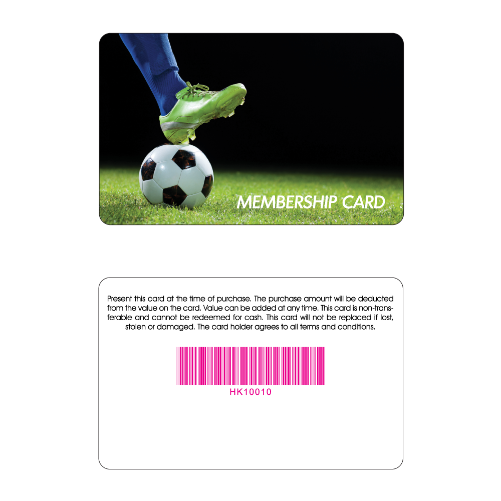 Soccer Membership Card - Cleat