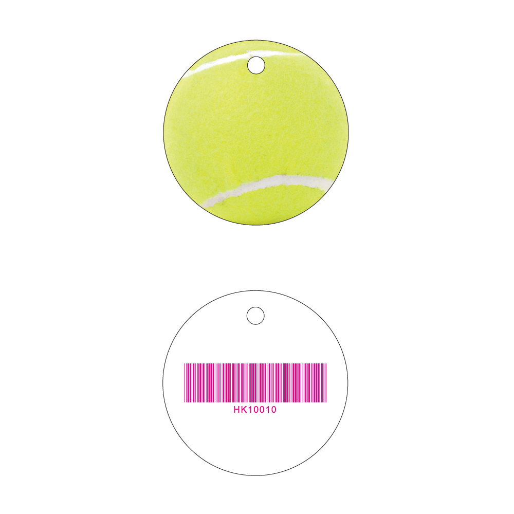 Tennis Key Tag